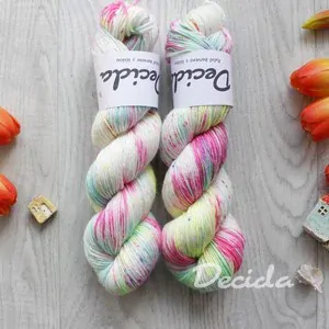"Cute Unicorn" -  Merino sw/polyamid 270m/100g