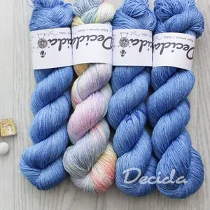 "Set 34" Merino/hedvábí 365m (cena za 100g)