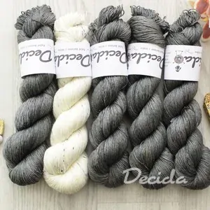 "Set 51" 100% Merino a merino/hedvábí 365m (cena za 500g)