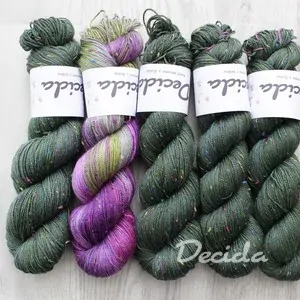 "Set 53" 85% Merino sw 15% donegal nopky (cena za 100g)