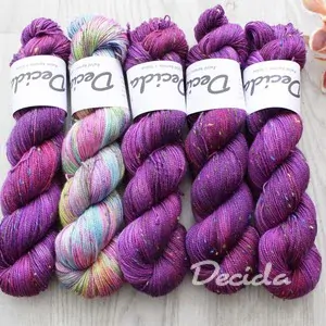 "Set 54" 85% Merino sw 15% donegal nopky (cena za 100g)