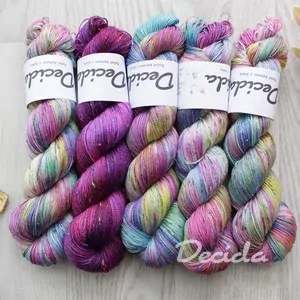 "Set 55" 85% Merino sw 15% donegal nopky (cena za 100g)