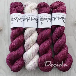 "Set 58" Merino/hedvábí 365m (cena za 100g)