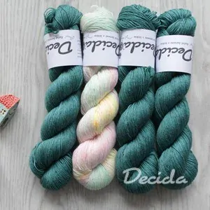 "Set 62" Merino/hedvábí 365m (cena za 100g)