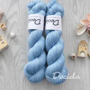 "Blue 1" - merino sw/hedvábí 50/50 400m
