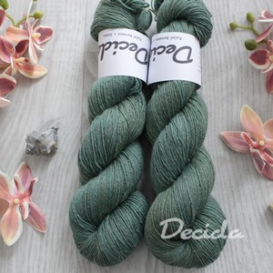 "Green" -  80% Merino Easywash/20% Len 400m/100g
