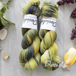 "Žluté kiwi" - EXTRA Merino sw/polyamid 365m/100g