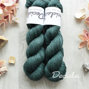 "Soft Spruce" 120g -  65%merino 20%hedvábí a 15% yak