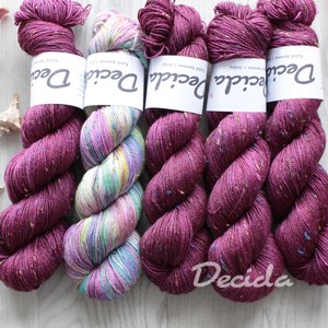 "Set 68" 85% Merino sw 15% donegal nopky (cena za 100g)