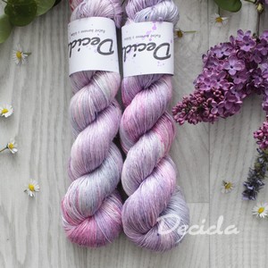 "Orchid" 100% pravé hedvábí 400m