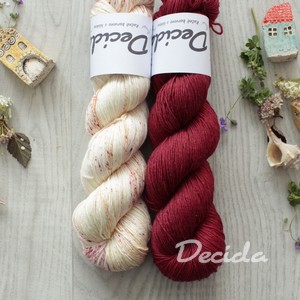 "Set 3" 200g - 80% merino 20% hedvábí 360m
