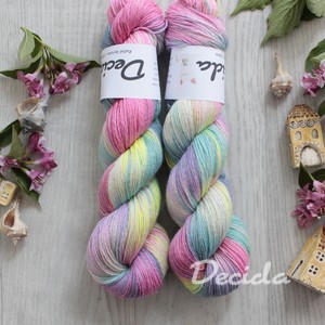 "Noturno" -  80% Merino Easywash/20% Len 400m/100g
