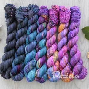 Fade set "Sirena"- 7x 50g  merino sw 400m/100g