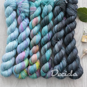 Fade set "Gratidão"- 6x 50g merino sw 400m/100g