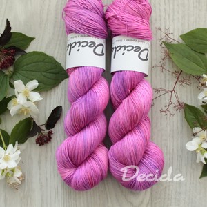 "Pinkí" - 70%merino/10%kašmír/20%hedvábí 400m