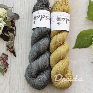 "Set 73" 200g - 80% merino 20% hedvábí 360m