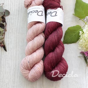 "Set 75" 200g - 80% merino 20% hedvábí 360m