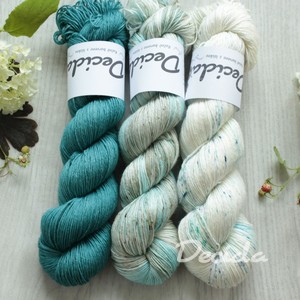 "Set 80" 300g - 80% merino 20% hedvábí 360m