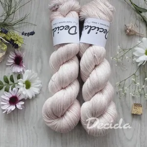 "Begin Again" - merino sw/hedvábí 50/50 400m