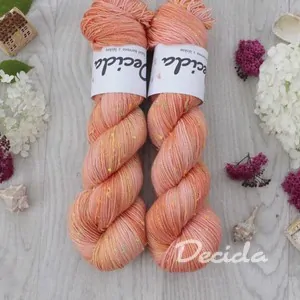 "Salmon" - merino a Donegal neps 400m