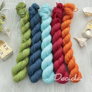 "Set 32" 5x20g EXTRA Merino sw/polyamid 365m