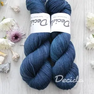 "Blue" - EXTRA Merino sw/polyamid 365m/100g