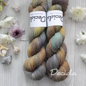 "Dérive" - 80% Merino Easywash/20% Len 400m/100g