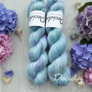 "Speckled Sea" Merino/tencel 333m