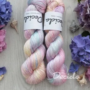"Pastelky" 100% pravé hedvábí 400m