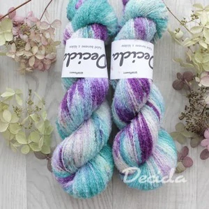 "Wildflowers" - merino sw Boucle 450m/100g
