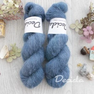 "Ocean" - 42% baby alpaka 13% merino 10 % yak 35% hedvábí 50g