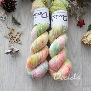 "Manzana pastel" - merino a Donegal neps 400m