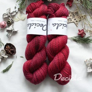 "Christmas Red" EXTRA Merino sw/polyamid 365m/100g Party