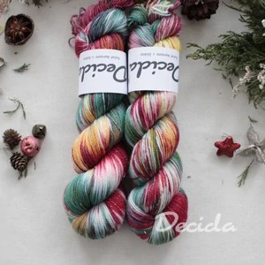 "Vida Maravilha" - 100g Merino sw/Nylon/Zlatá stellina 400m