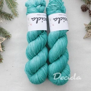 "Mint love" Merino/hedvábí 220m