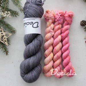 "Set 32" Alpine Bloom Hat - 160g Merino sw 300m