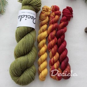 "Set 40" Alpine Bloom Hat - 160g Merino sw 300m
