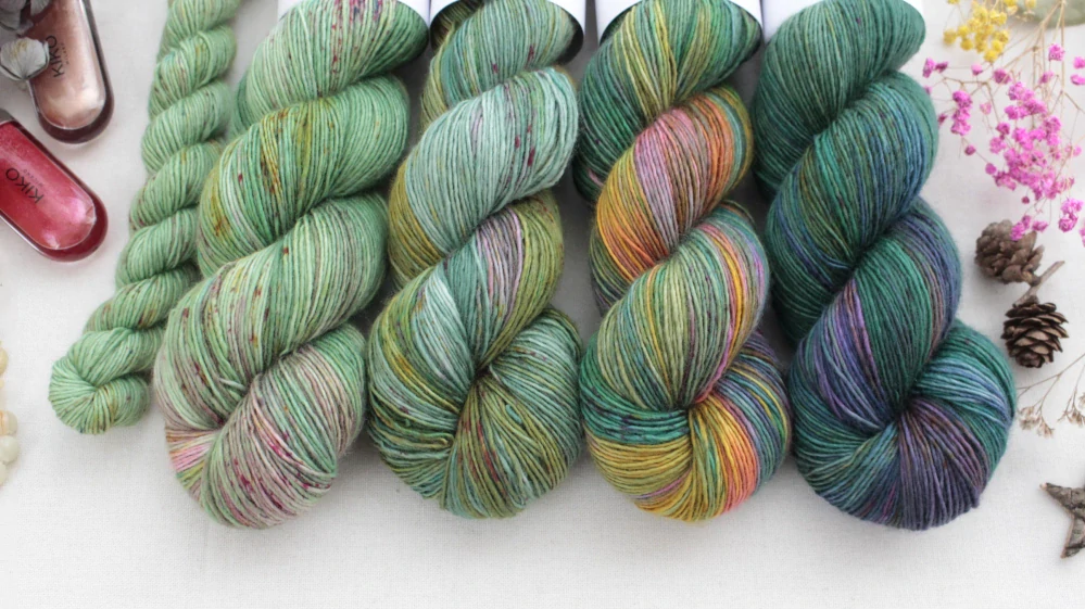 "Fade set 53" -  420g Single MERINO 366m