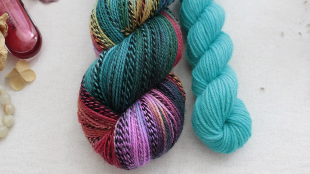 "Atocha - Tyrkys" - ZEBRA Merino sw/nylon 365m - set 120g