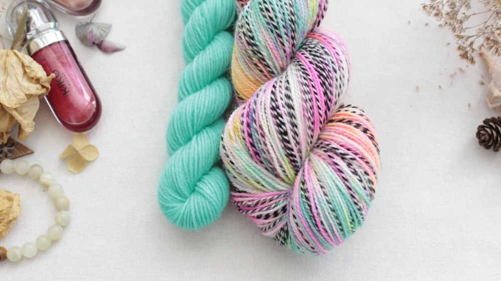 "Neon balm 4 - Mint" - ZEBRA Merino sw/nylon 365m - set 120g PŘEDOBJEDNÁVKA