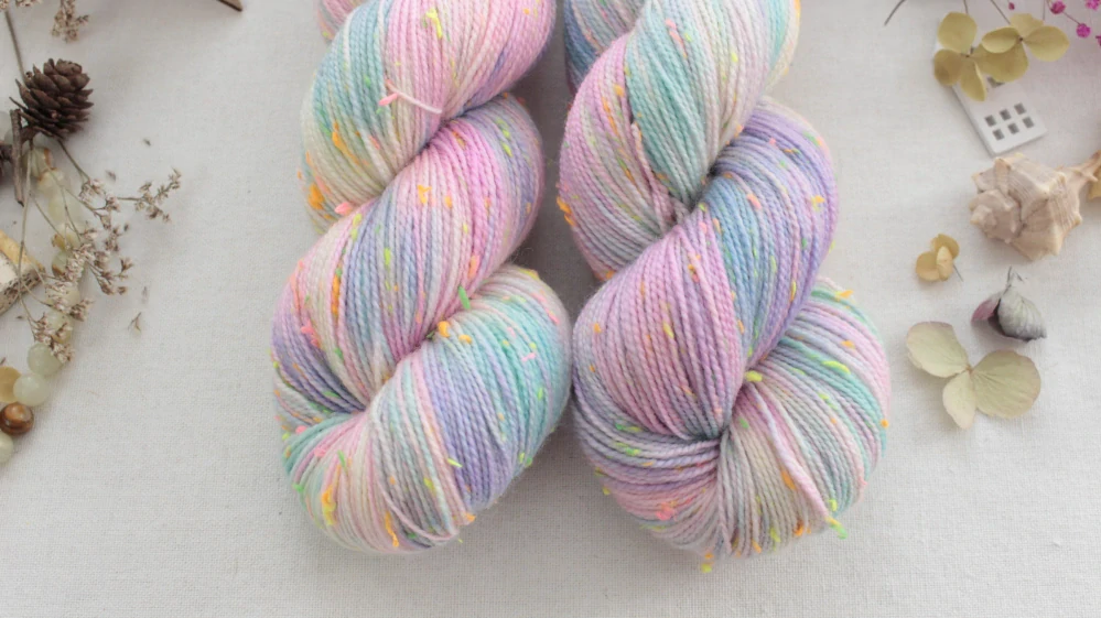 "Dreams" - merino a Donegal neps 400m