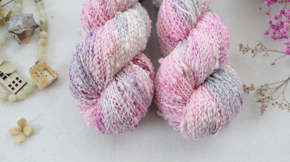 "Sweet Heart" - efektní merino SLUB