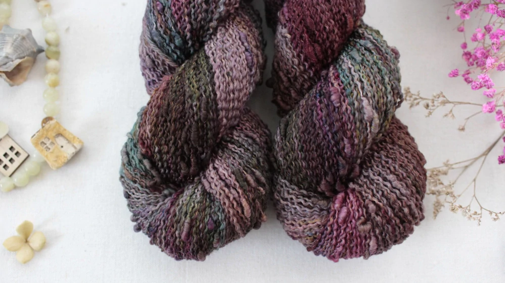 "Maduri" - efektní merino SLUB