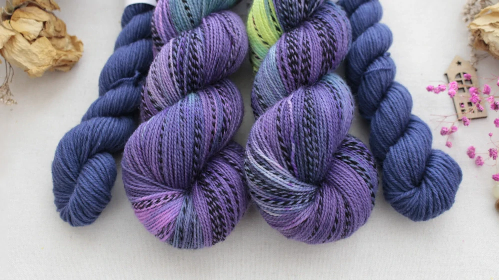"Monster 2" - ZEBRA Merino sw/nylon 365m - set 120g