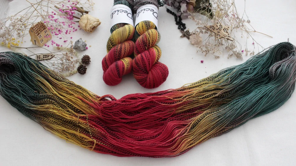 "Amonares 2" - ZEBRA Merino sw/nylon 365m 