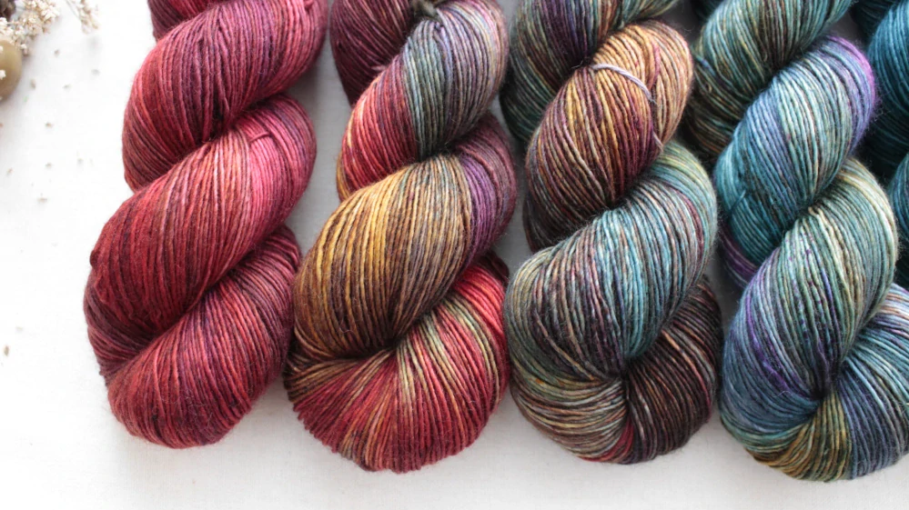 "Fade set 9" - 500g Single MERINO 366m