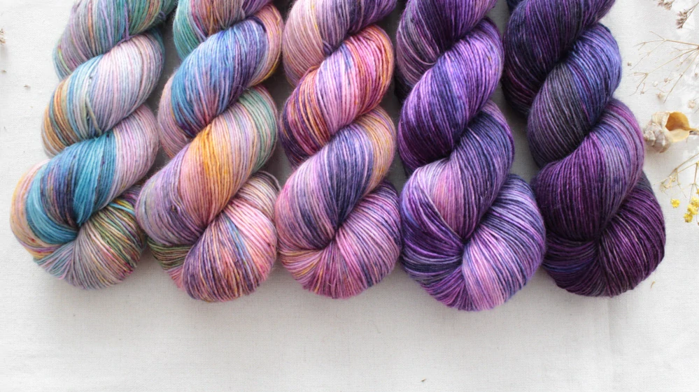 "Fade set 12" - 500g Single MERINO 366m