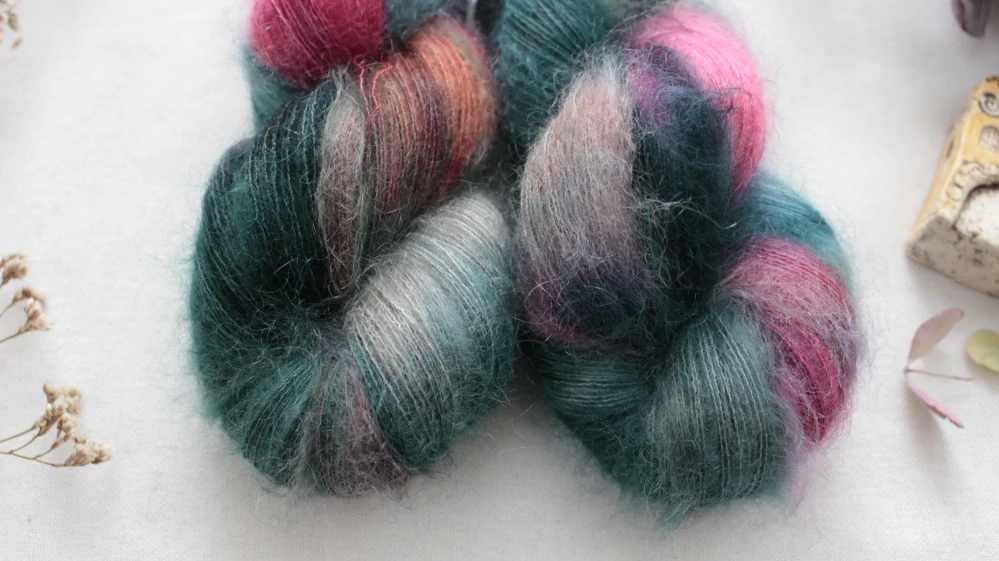 "Day by day" - 60% superkid mohér 40% hedvábí 700m/50g