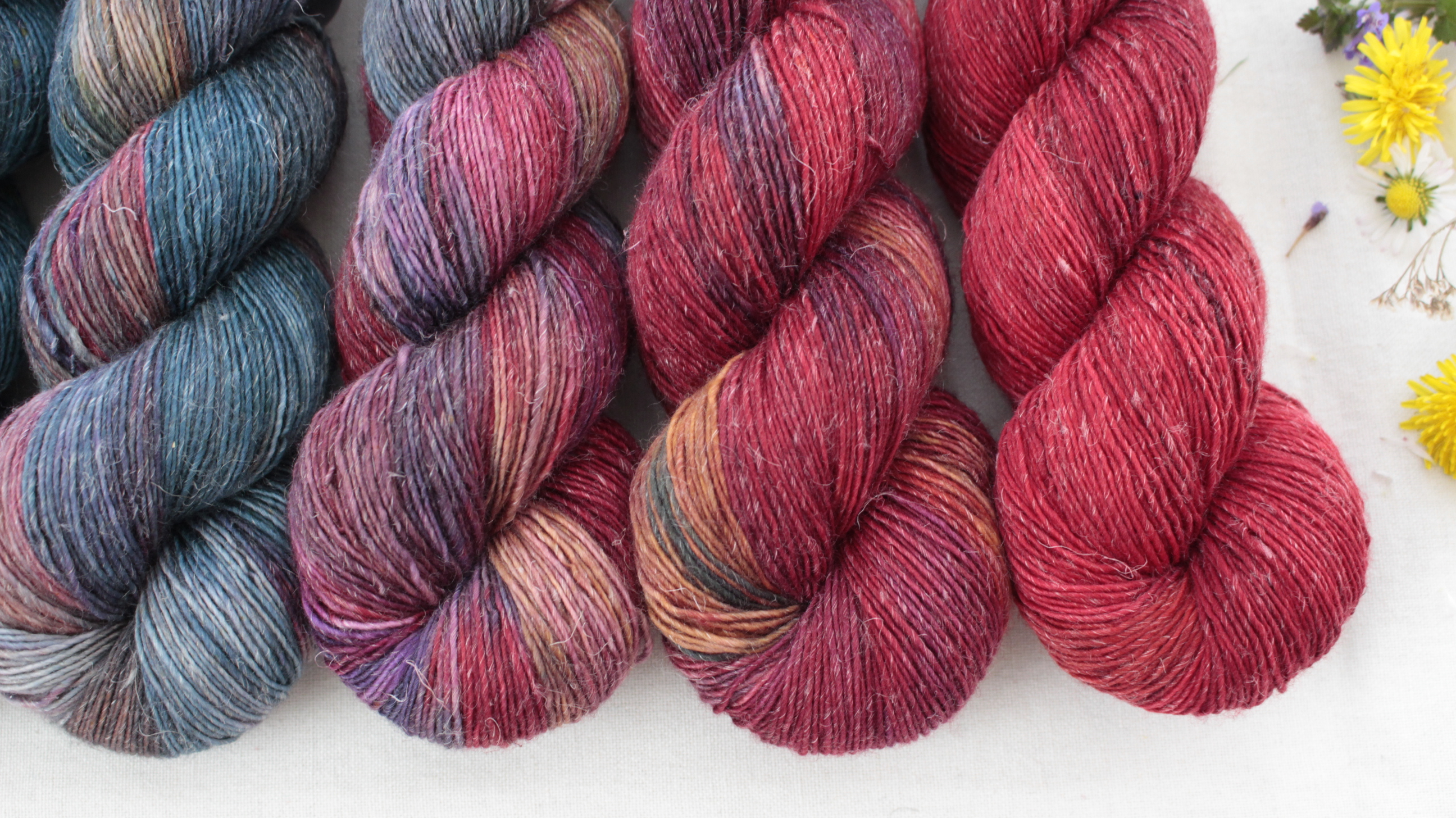 "Fade 15" - 500g Single 90% Merino sw/10% Len 366m
