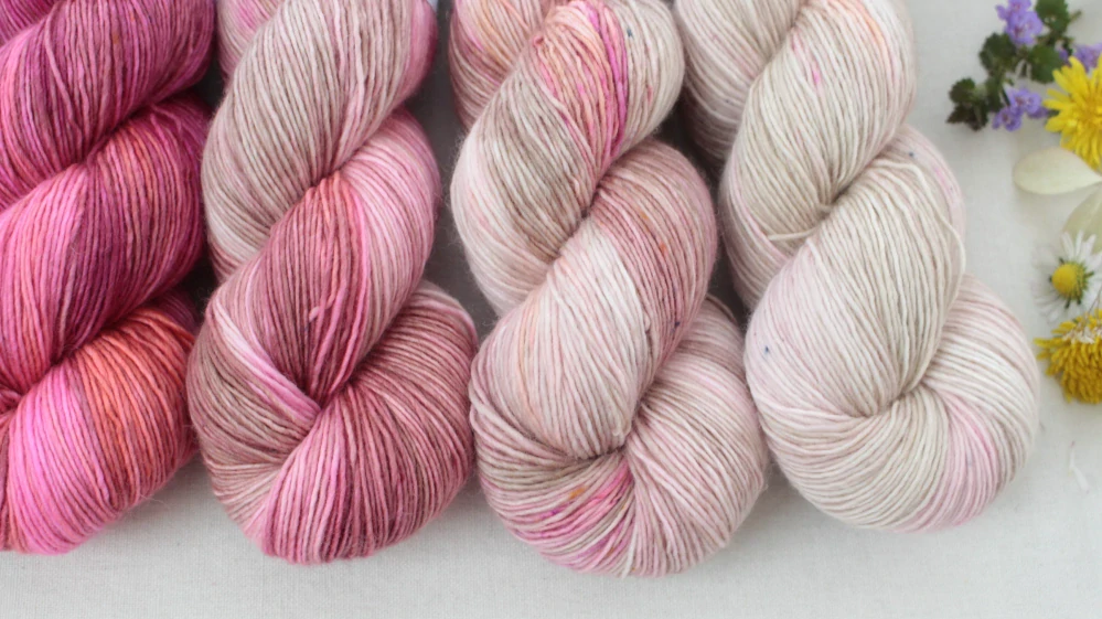 "Fade set 19" - 500g Single MERINO 366m